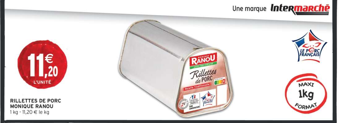 RILLETTES DE PORC MONIQUE RANOU