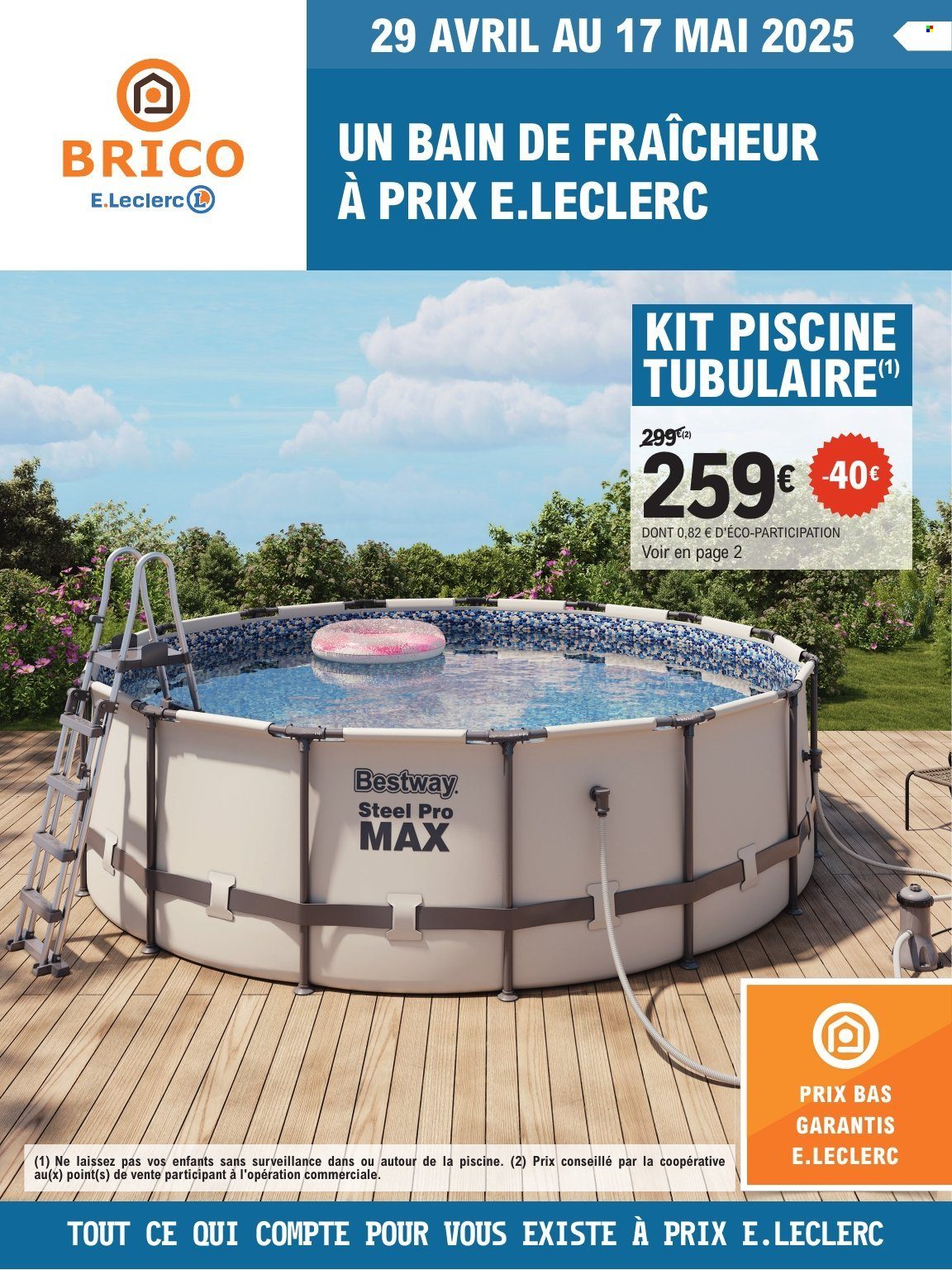 Catalogue E.Leclerc - 29/04/2025 - 17/05/2025. Page 1