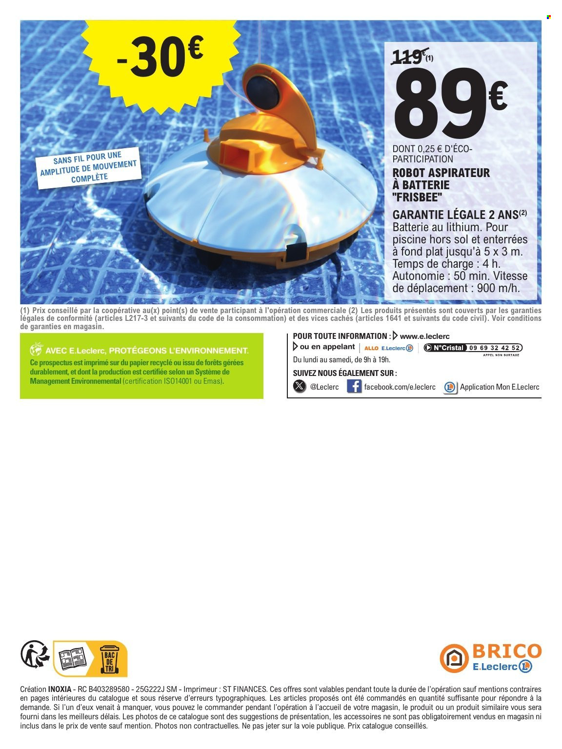 Catalogue E.Leclerc - 29/04/2025 - 17/05/2025. Page 1