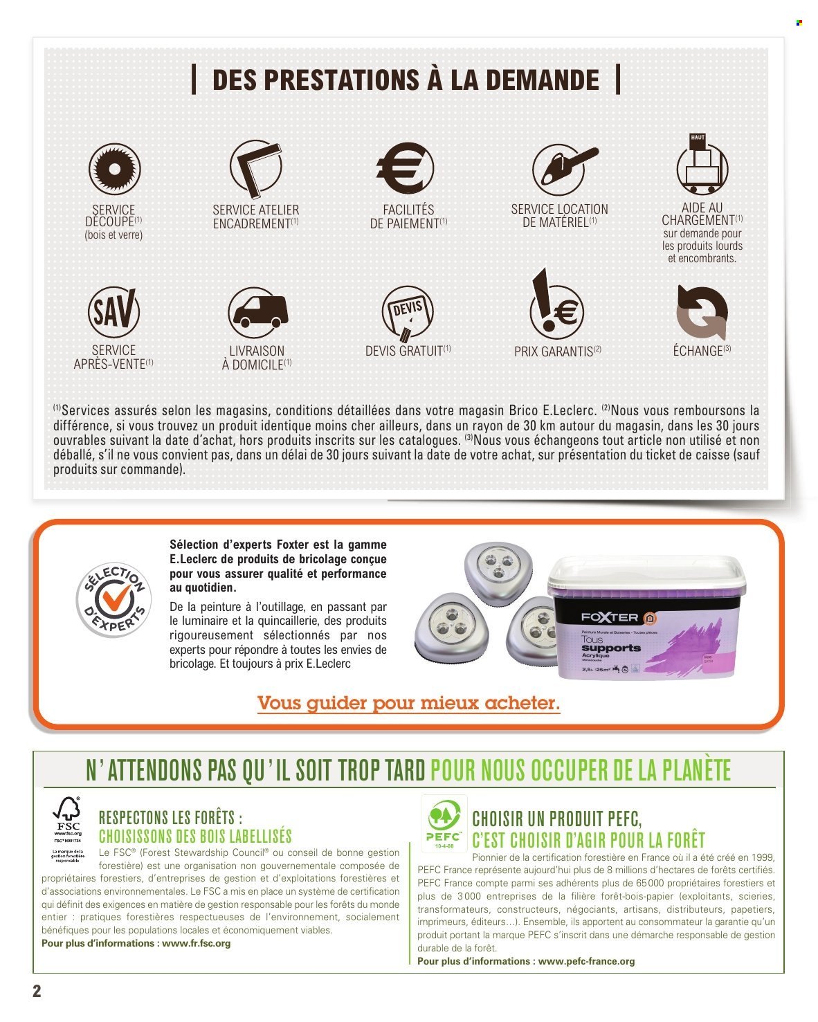 Catalogue E.Leclerc - 01/04/2025 - 31/12/2025. Page 1