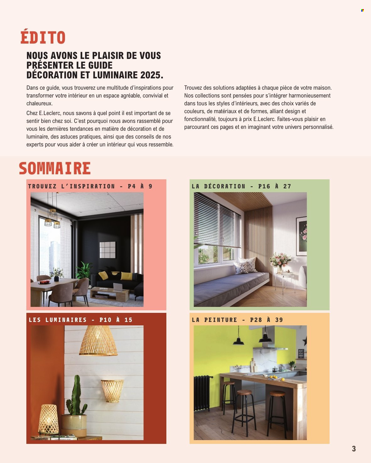 Catalogue E.Leclerc - 01/04/2025 - 31/12/2025. Page 1