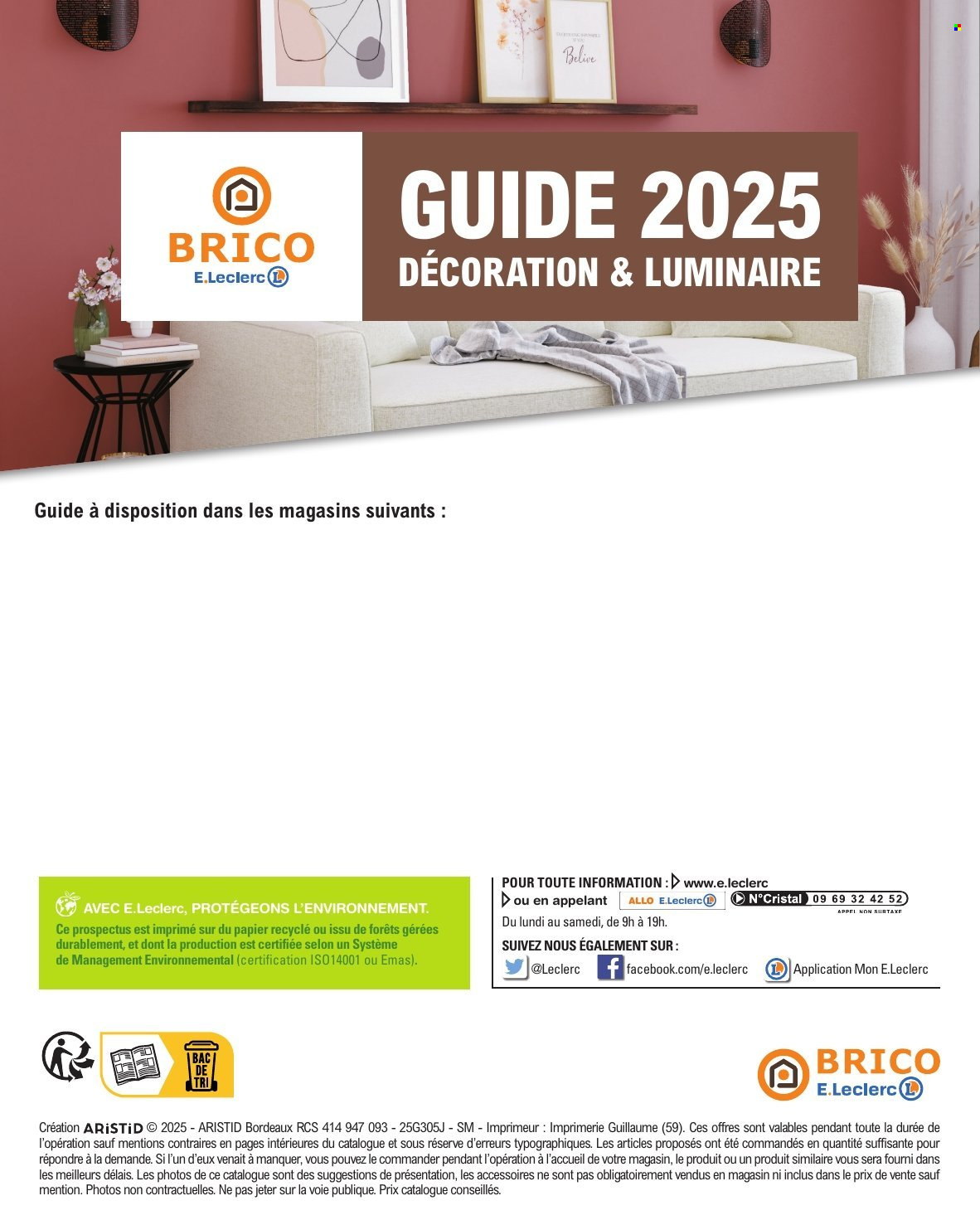 Catalogue E.Leclerc - 01/04/2025 - 31/12/2025. Page 1