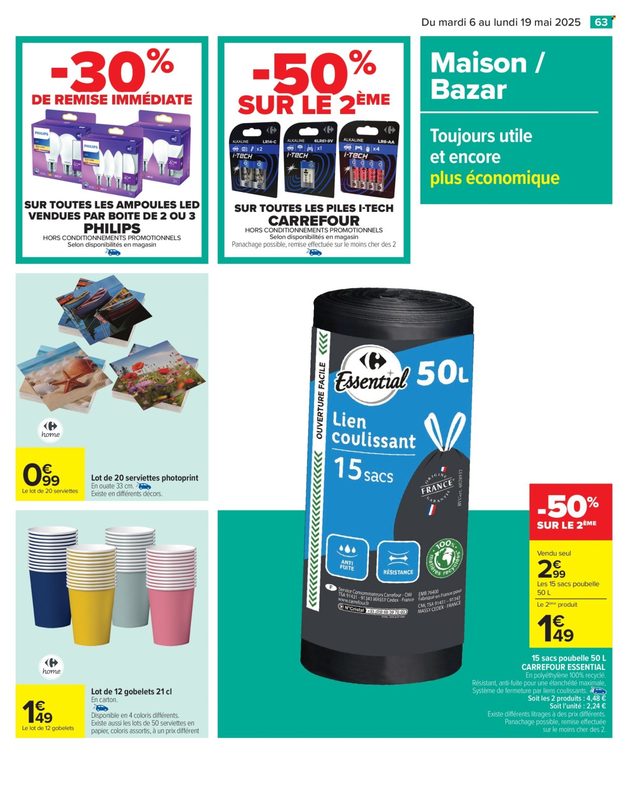 Catalogue Carrefour Hypermarchés - 06/05/2025 - 19/05/2025. Page 1