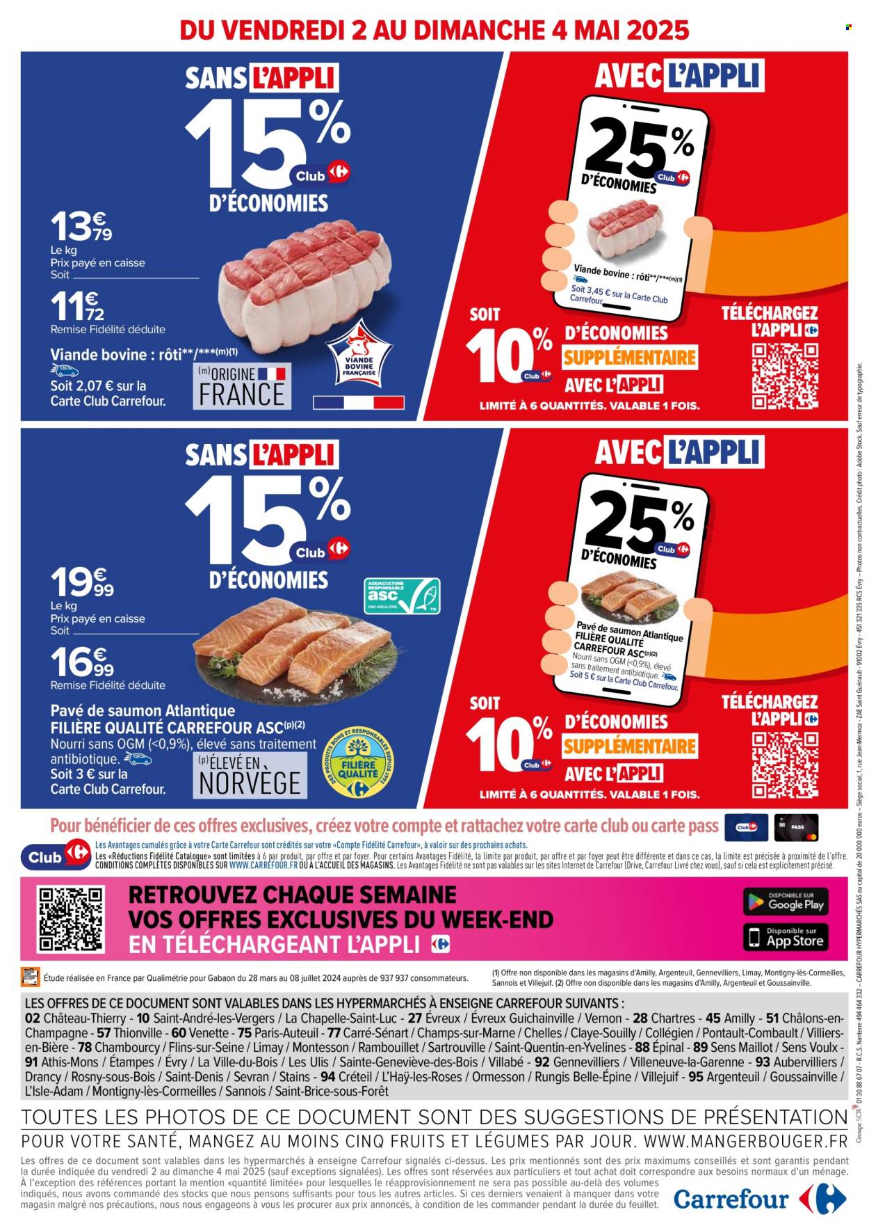 Catalogue Carrefour Hypermarchés - 02/05/2025 - 04/05/2025. Page 1