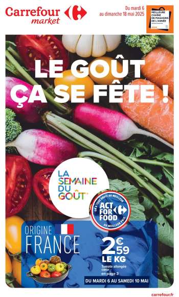 Catalogue Carrefour Market - 06/05/2025 - 18/05/2025.