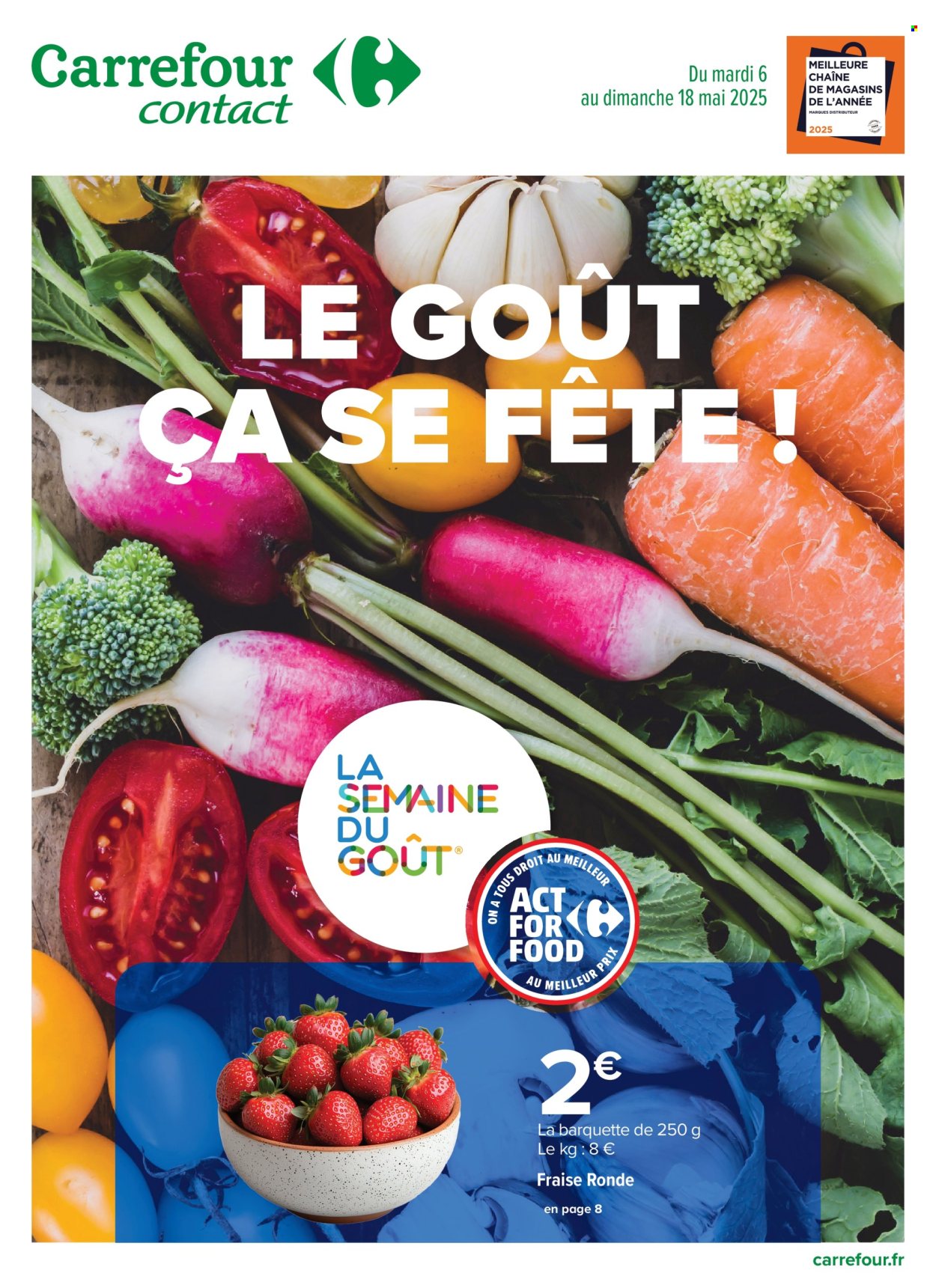 Catalogue Carrefour Contact - 06/05/2025 - 18/05/2025. Page 1