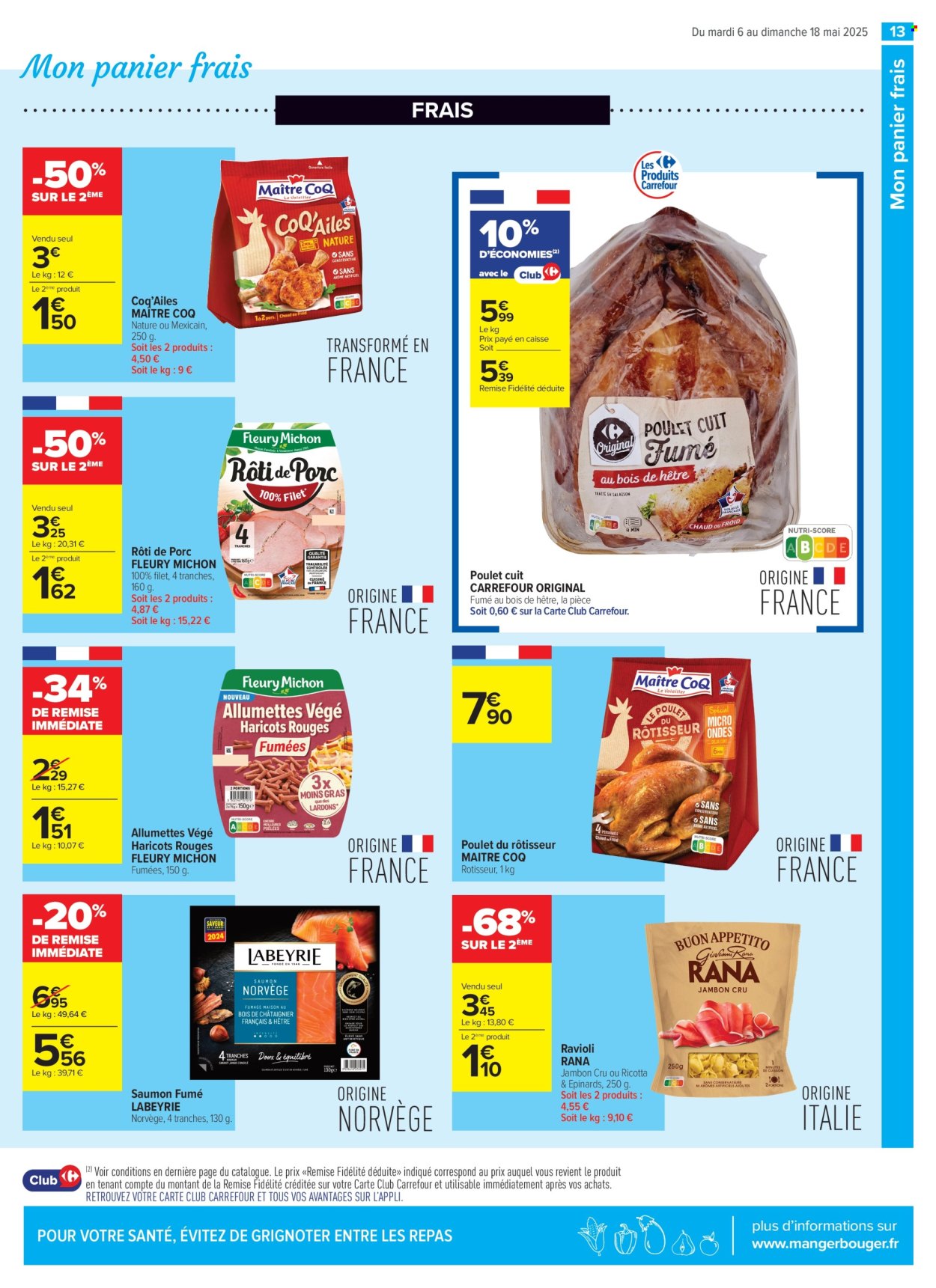 Catalogue Carrefour Contact - 06/05/2025 - 18/05/2025. Page 1
