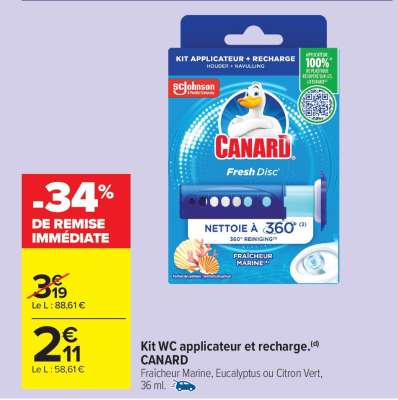 Kit WC applicateur et recharge
