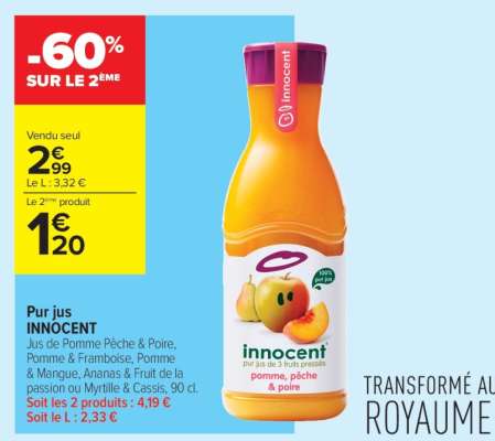 Pur jus INNOCENT