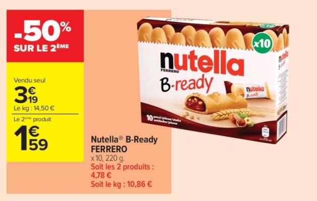 Nutella® B-Ready