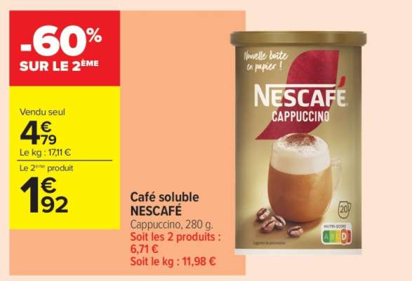 Café Soluble Nescafé