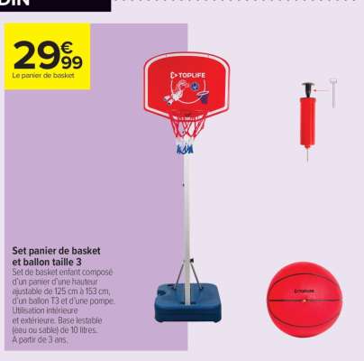 Le panier de basket