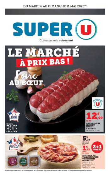 Catalogue SUPER U - 06/05/2025 - 11/05/2025.