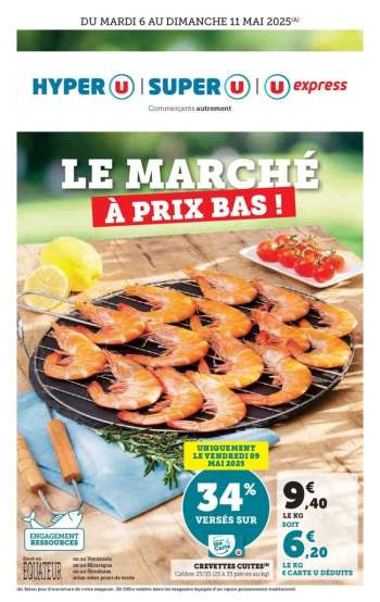 thumbnail - Catalogue Magasins U - Le marché à prix bas !
