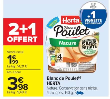 Blanc de Poulet(s) HERTA