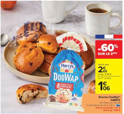 BRIOCHES DOOWAP “HARRYS”