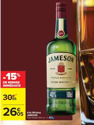 IRISH WHISKEY "JAMESON"