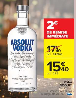 Vodka Absolut
