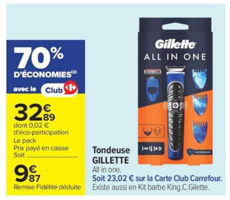 TONDEUSE “GILLETTE”