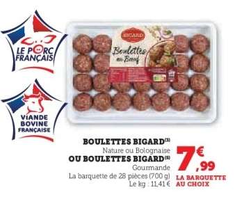 Boulettes Bigard