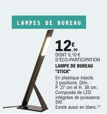 LAMPE DE BUREAU "STICK"