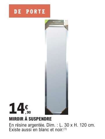 MIROIR À SUSPENDRE