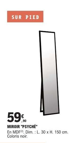 MIROIR "PSYCHÉ"