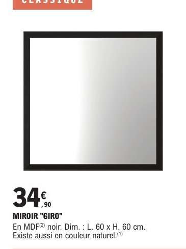 MIROIR "GIRO"