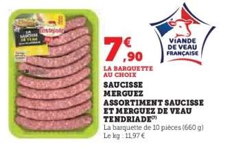 LA BARQUETTE AU CHOIX