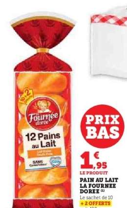 Pain au Lait La Fournée Dorée