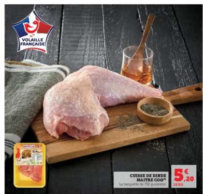 CUISSE DE DINDE MAITRE COQ