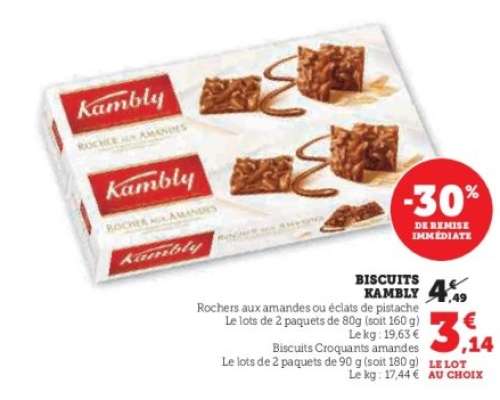 Biscuits "Kambly"