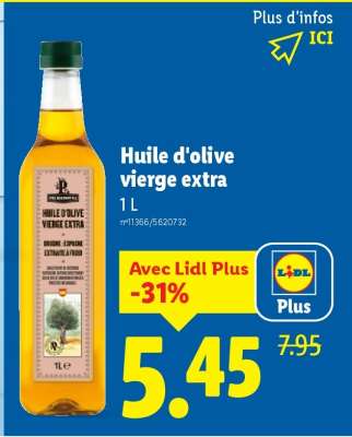 Huile d'olive vierge extra