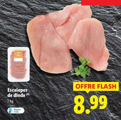 Escalopes De Dinde