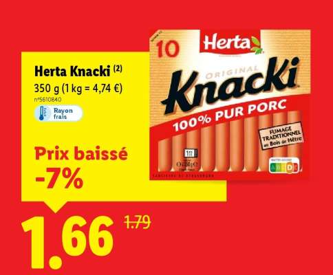 HERTA Knacki
