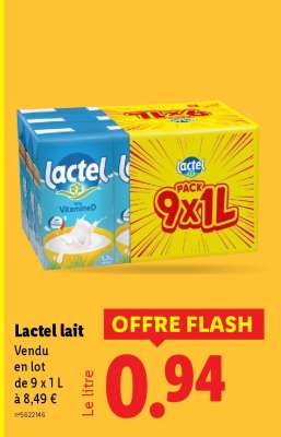 Lactel lait