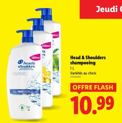 HEAD & SHOULDERS Shampooing