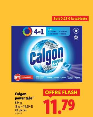 Calgon power tabs