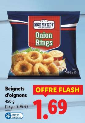 Beignets d'oignons