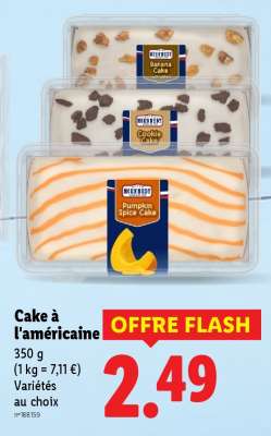 Cake à l'américaine
