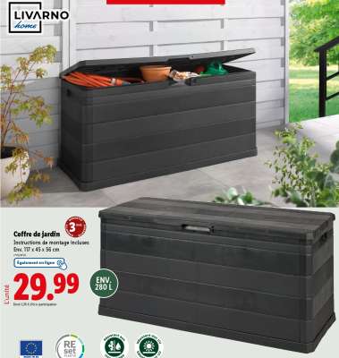 Coffre de jardin