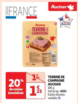 Terrine De Campagne Auchan