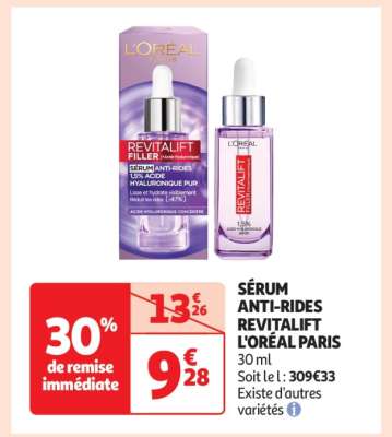 SÉRUM ANTI-RIDES REVITALIFT L'ORÉAL PARIS