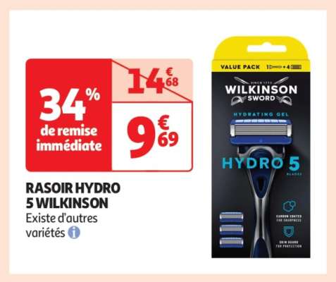 Rasoir Hydro 5 Wilkinson