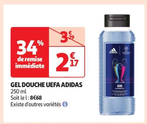 GEL DOUCHE UEFA ADIDAS