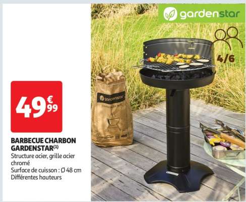 Barbecue Charbon Gardenstar