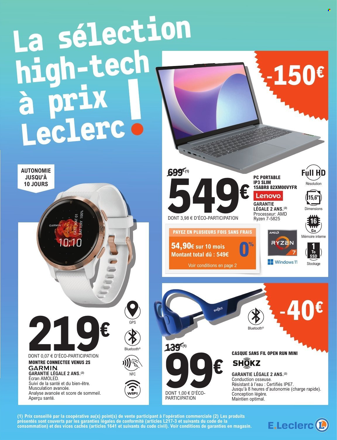 Catalogue E.Leclerc - 06/05/2025 - 17/05/2025. Page 1
