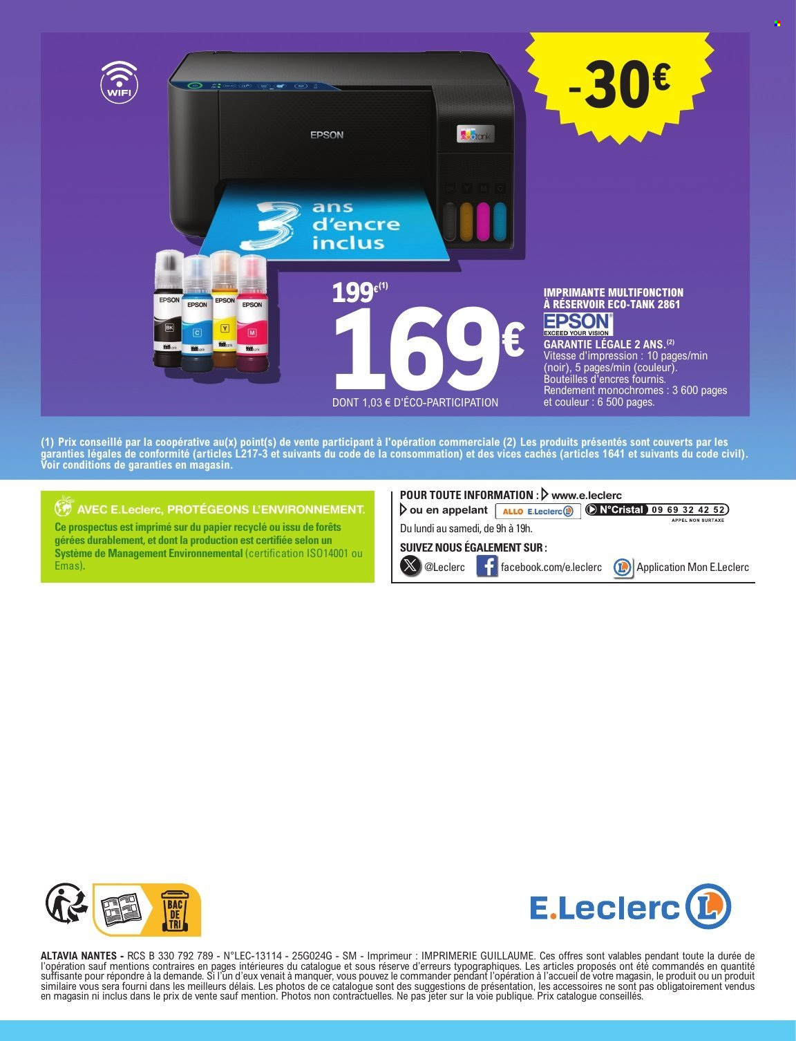 Catalogue E.Leclerc - 06/05/2025 - 17/05/2025. Page 1