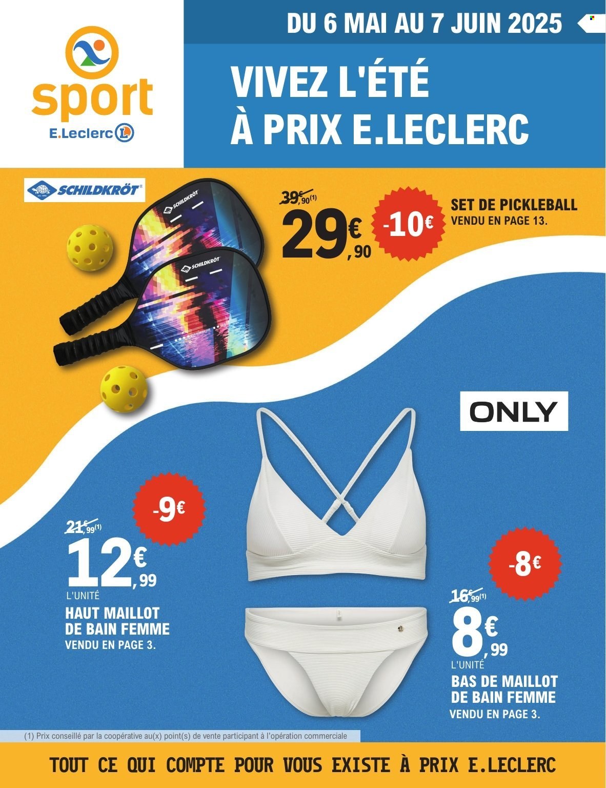 Catalogue E.Leclerc - 06/05/2025 - 07/06/2025. Page 1