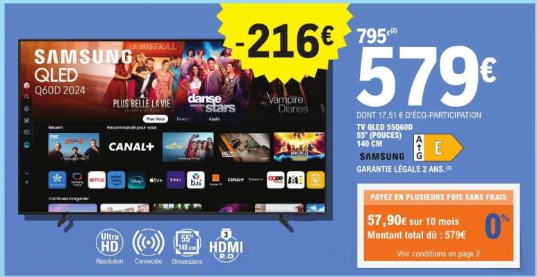 SAMSUNG QLED Q60D 2024